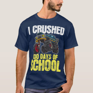 Camiseta 00 días de monstruo escolar