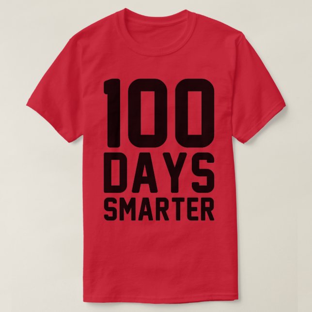 Camiseta 00 días regalo más inteligente 00 días de Chicas e (Diseño del anverso)