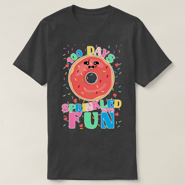 Camiseta 00 días salpicados con niños divertidos (Diseño del anverso)