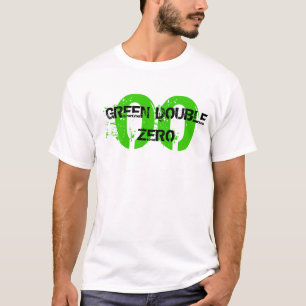 CAMISETA 00, DOBLE VERDE CERO