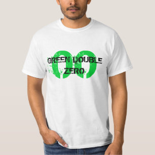 CAMISETA 00, DOBLE VERDE CERO