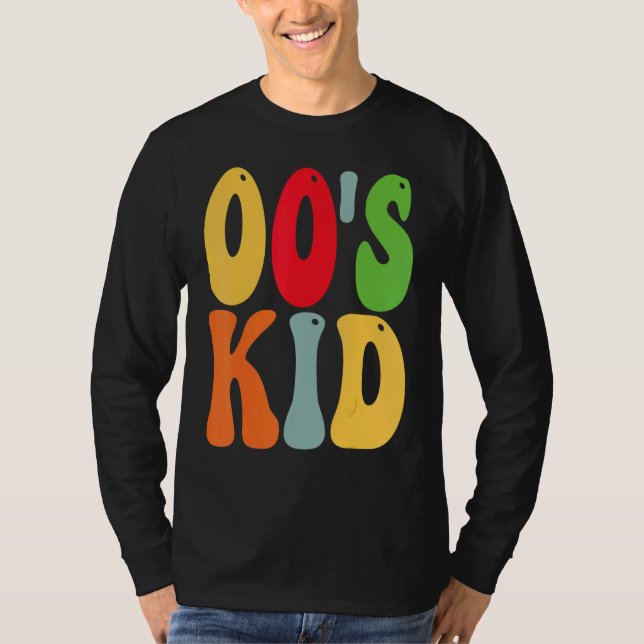 Camiseta 00's Kid Outfit Women Men Vintage Retro (Anverso)