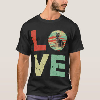 Camiseta 012 Amor de Pastor Alemán