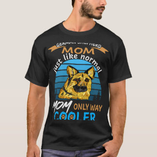 Camiseta 015: La pastora madre alemana como mamá normal