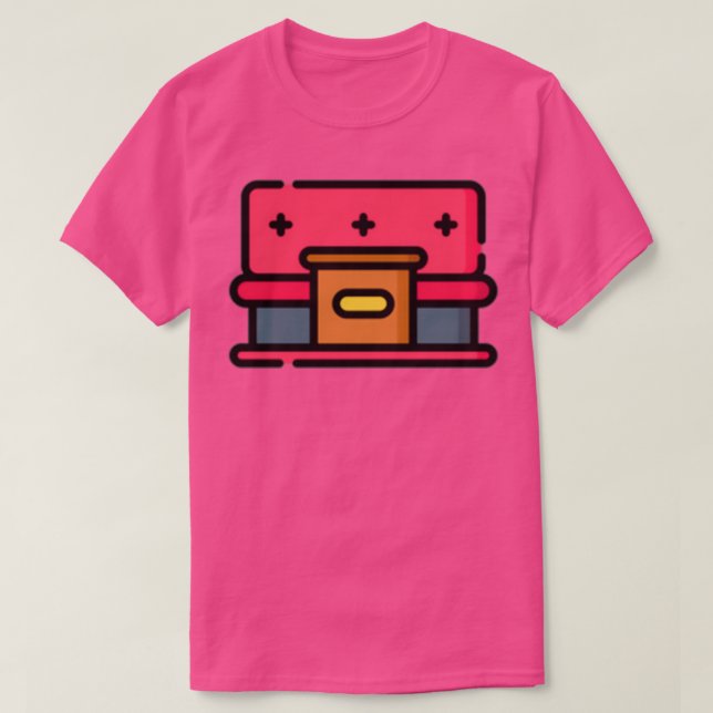 Camiseta 019 sofá (Diseño del anverso)