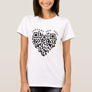 Camiseta 01-20-2025 Funny Trump Dance Troll Qr Scan Preside