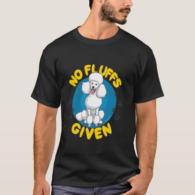 Camiseta 01 Caniche Sin Fluffs Dados (Anverso)