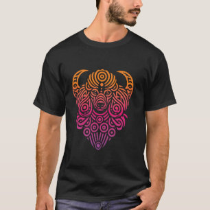 Camiseta 01 Caniche Tribal Mascota - Razas de Perro Fases L