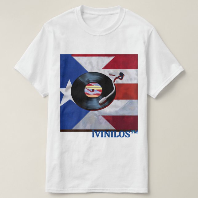 CAMISETA 01 de iVINILOS™ (Diseño del anverso)