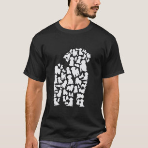 Camiseta 01 Mamá Perro Caniche Papá Caniche