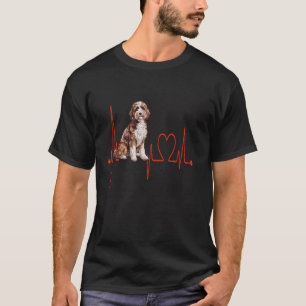 Camiseta 01 Sheepadoodle (Old English Sheepdog + Poodle) Pe
