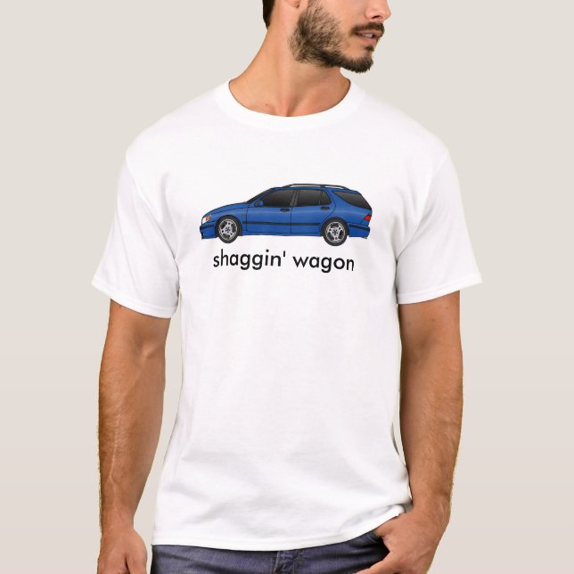 Camiseta 01aero wagon_cosmic, carro del shaggin (Anverso)
