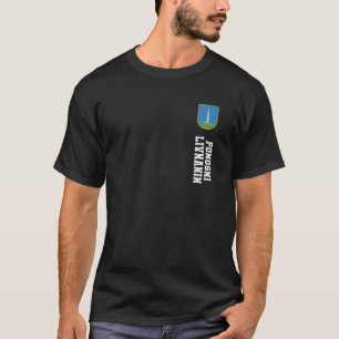 Camiseta 022 Livno Bosnia Bandera Apellido Escudo De Brazo