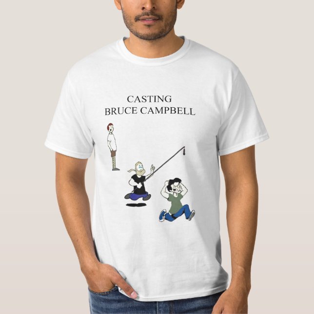 Camiseta 02 de Bruce Campbell del bastidor (Anverso)