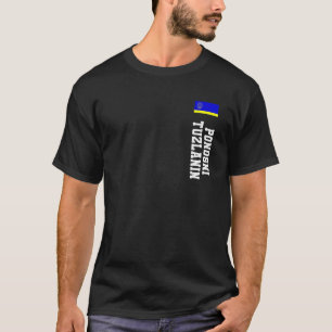 Camiseta 02 Tuzla Bandera Bosnia Apellido Escudo De Brazo