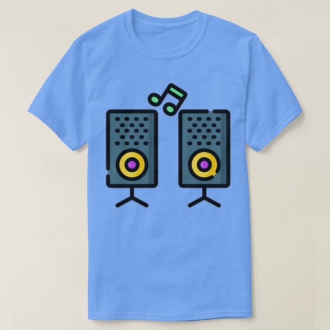 Camiseta 030 sistema de sonido (Diseño del anverso)