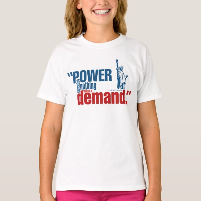 Camiseta 03 de la serie de Frederick Douglass (Anverso)
