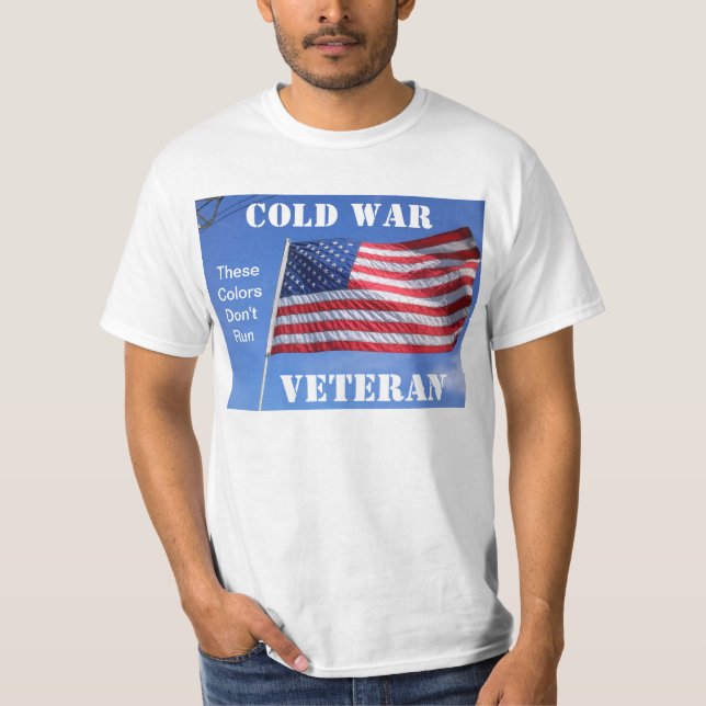 Camiseta 041814 del VETERANO de GUERRA FRÍA (Anverso)