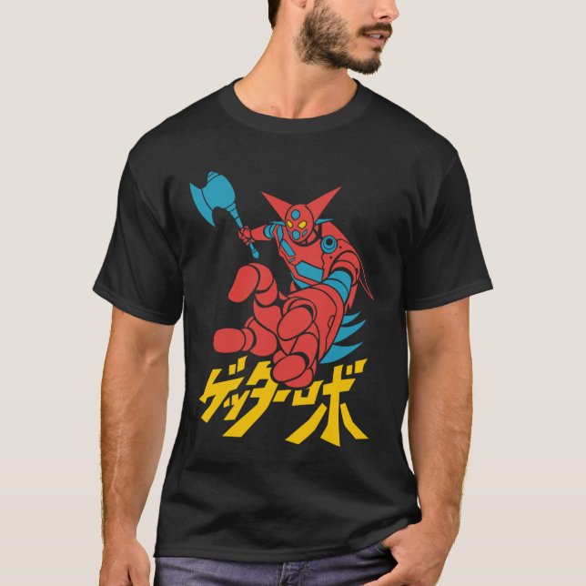 Camiseta 042 Getter Robo (Anverso)