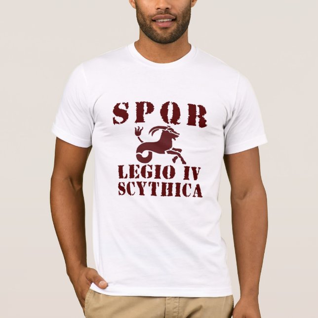 Camiseta 04 4ta legión de Scythian de Marc Antonio - Roma (Anverso)
