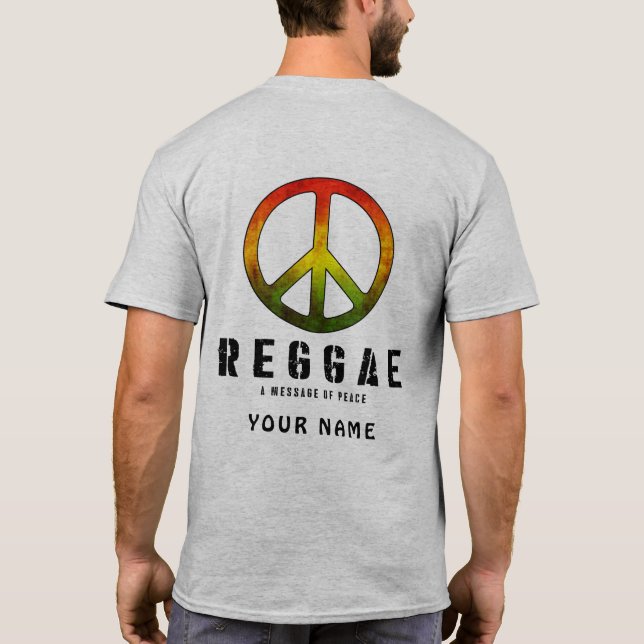 Camiseta 06 Reggae Peace (Reverso)