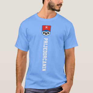 Camiseta 07 Prijedor Bosnia Bandera Apellido Del Embalaje D