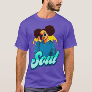Camiseta 0.07.000 Funk Soul Shirt Disco Retro Afro