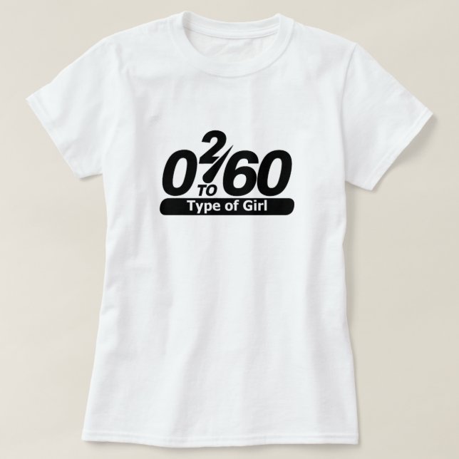 Camiseta 0 2 60 Tipo de Chica (Diseño del anverso)