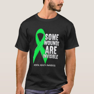 Camiseta 0 Algunas heridas son invisibles: conciencia de la