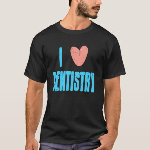 Camiseta 0 Amo la Odontología Orgullo Profesional Dental