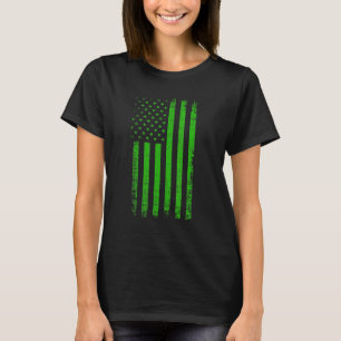 Camiseta 0 Conciencia sobre Salud Mental Bandera de EE. UU.
