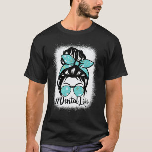 Camiseta 0 Dental para mujeres lindo divertido dentista hig
