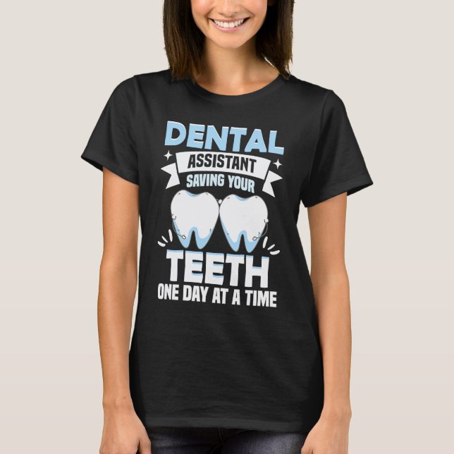 Camiseta 0 Dentista e hist Asistente dental (Anverso)