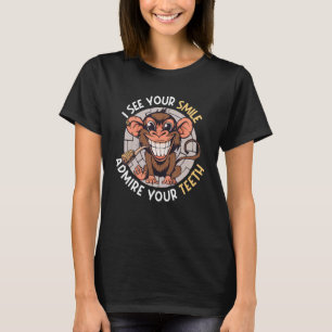 Camiseta 0 Dentista Veo Tu Sonrisa Admiro Tus Dientes
