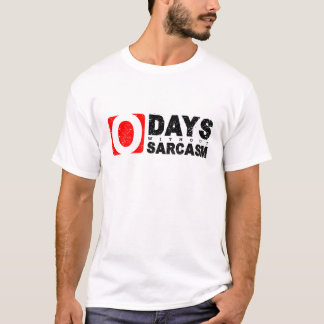Camiseta 0 día sin sarcasmo