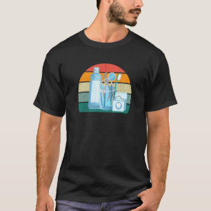 Camiseta 0 diente dientes taladro lengua encía dental pacie
