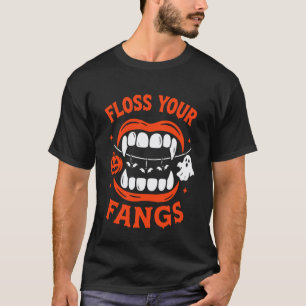 Camiseta 0 Hilo Dental Divertido para Tus Colmillos Dentist