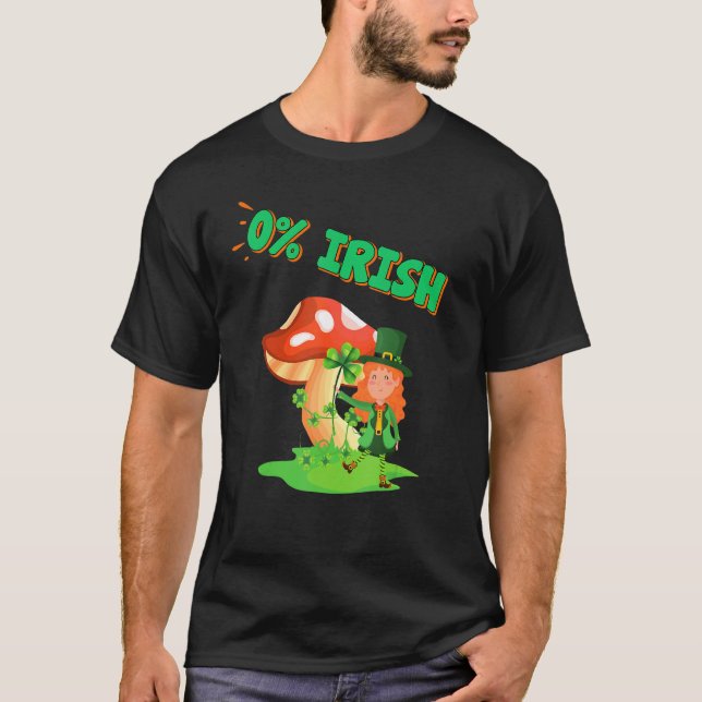 Camiseta 0 Humor sarcástico irlandés en San Patricio (Anverso)