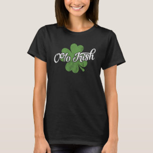 Camiseta 0 Irish Funny Clovers St Paddys Shamrock Patrick