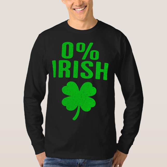 Camiseta 0 Irish  Leprechaun Shamrock 4 C  Boy Girl (Anverso)