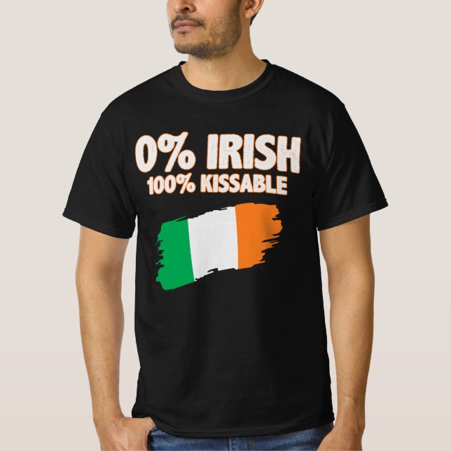 Camiseta 0% Irlandés 100% Besable (Anverso)