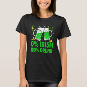 Camiseta 0 Irlandés con cara divertida