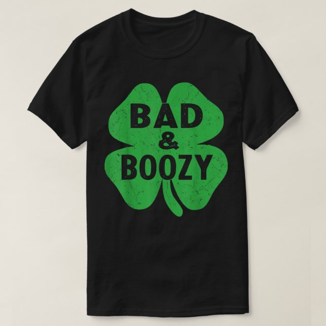 Camiseta 0 Irlandés St Patrick's Day Funny Bebe Shamrock (Diseño del anverso)