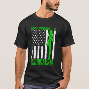 Camiseta 0 La Salud Mental Importa Fin de la Conciencia sob