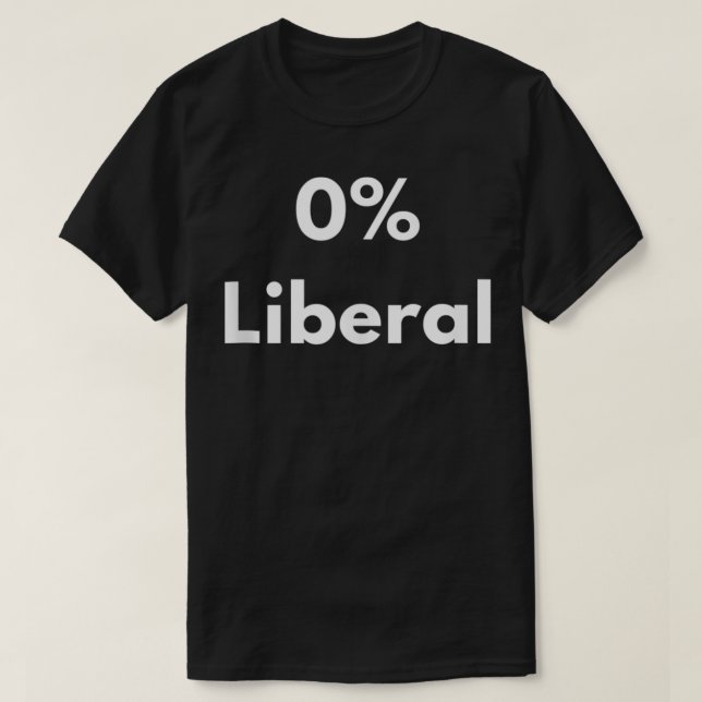 Camiseta 0 Liberal (Diseño del anverso)