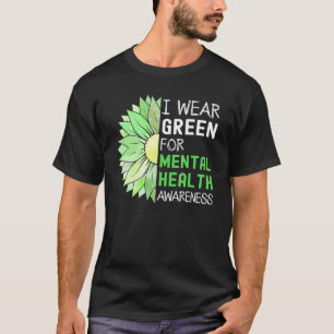 Camiseta 0 Llevo Verde Para La Conciencia De La Salud Menta
