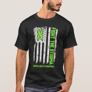 Camiseta 0 Lucha Contra el Estigma La Salud Mental Importa