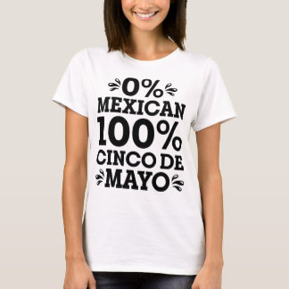 Camiseta 0 Mexicana 100 Cinco De Mayo Fiesta Familiar Mexic
