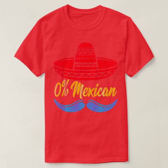 Camiseta 0 mexicano (Diseño del anverso)