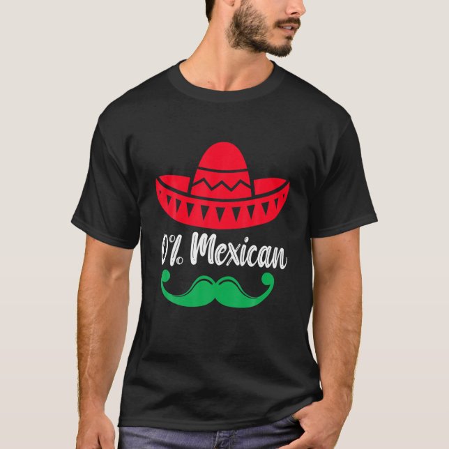 Camiseta 0 Mexicano Cinco De Mayo Fiesta Funny Cinco De (Anverso)